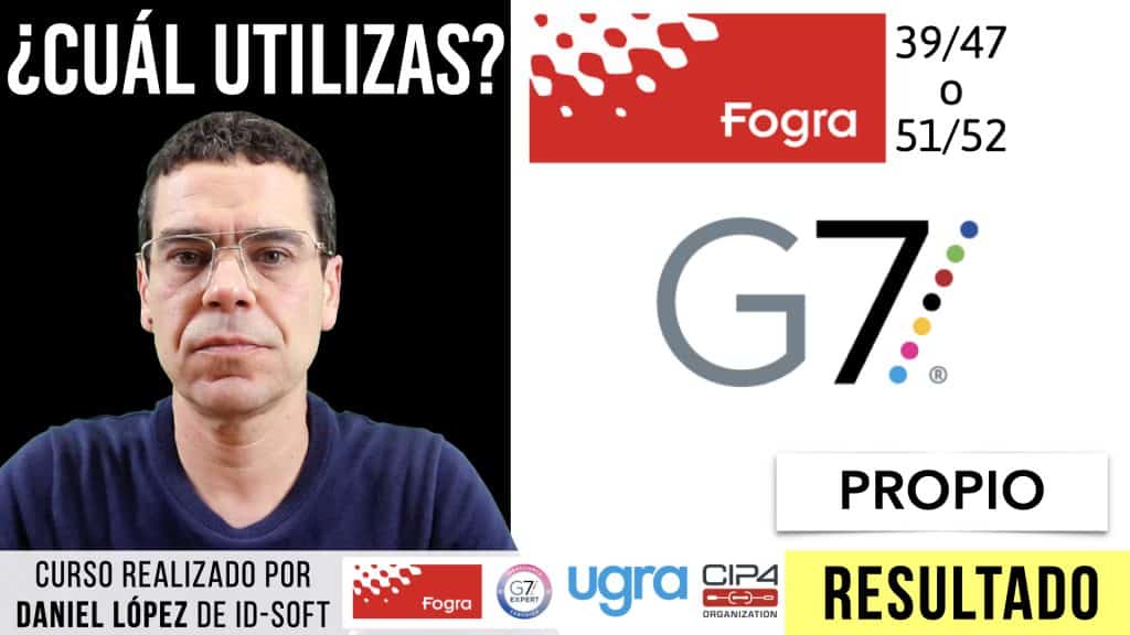 Que estándar utilizar ISO 12647-2 de Fogra o G7