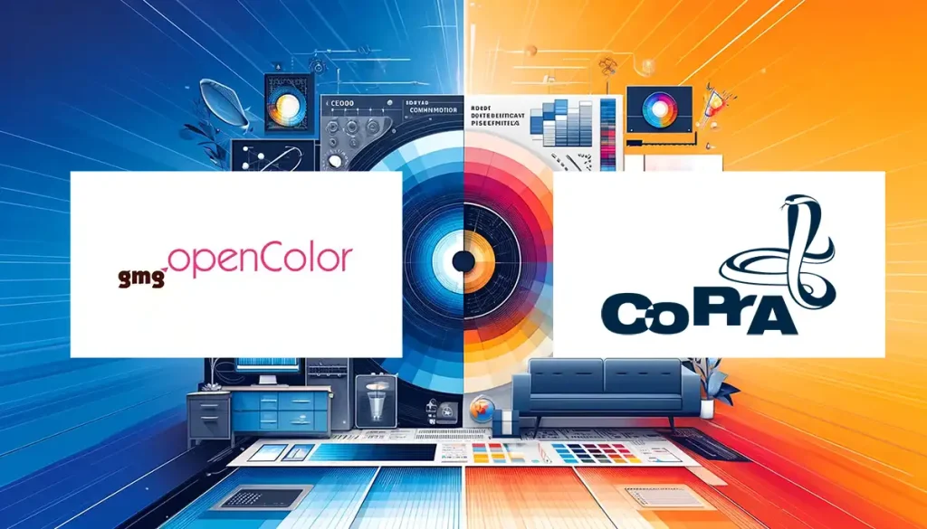 Comparativa entre GMG Open Color y CoPrA de ColorLogic