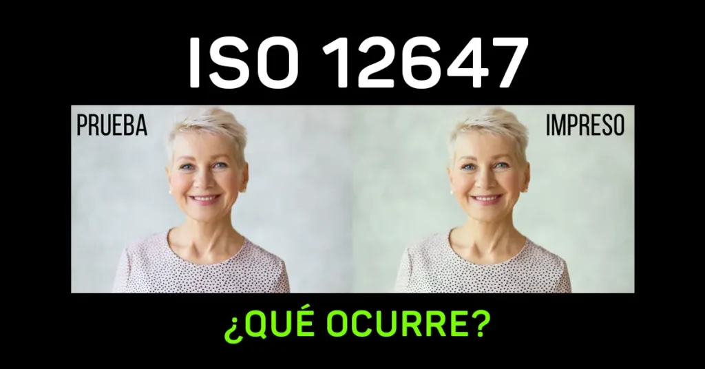 Comparación de Prueba de Color e Impresión con ISO 12647